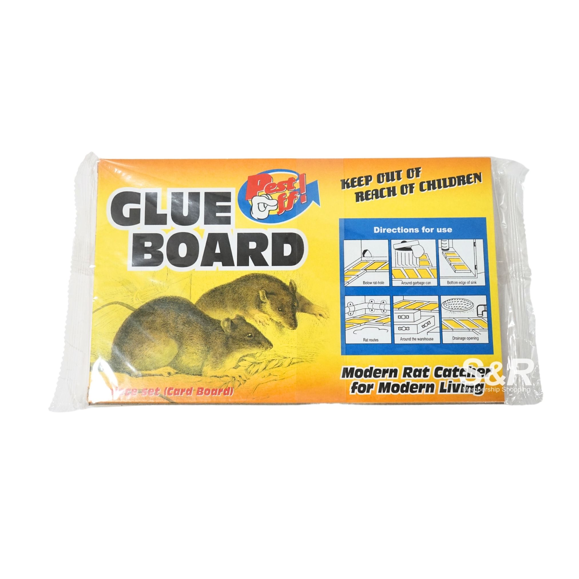 Pest Off Glue Board 2pc Set Pest Off Glue Board 2pc Set